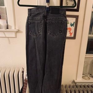 Black High wasted mom jeans
